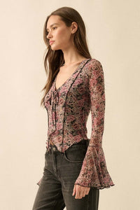 Malia Floral Top
