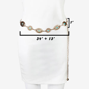 Disk Chain Belt-Oval