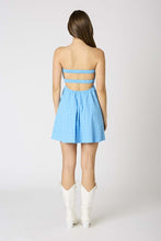Andrea Mini Dress-Blue