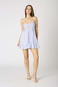 Julia Mini Dress-Stripe