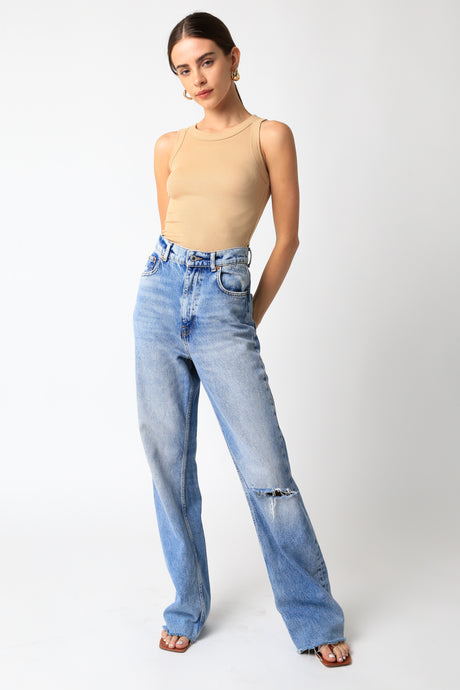Tara Tank-Khaki