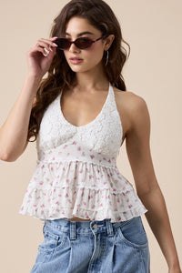 Paisley Halter Top