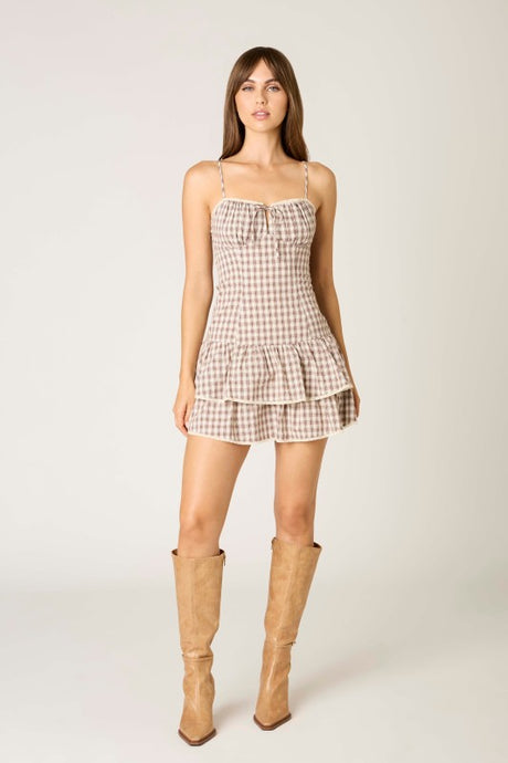 Janice Plaid Dress