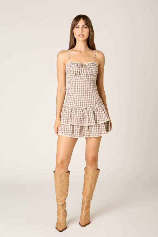 Janice Plaid Dress