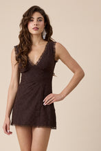 Misty Dress-Brown