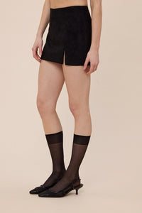 Katie Suede Skirt