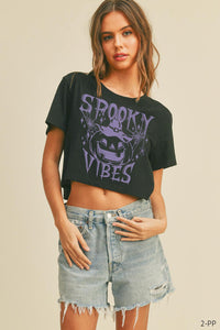 Spooky Cropped Tee