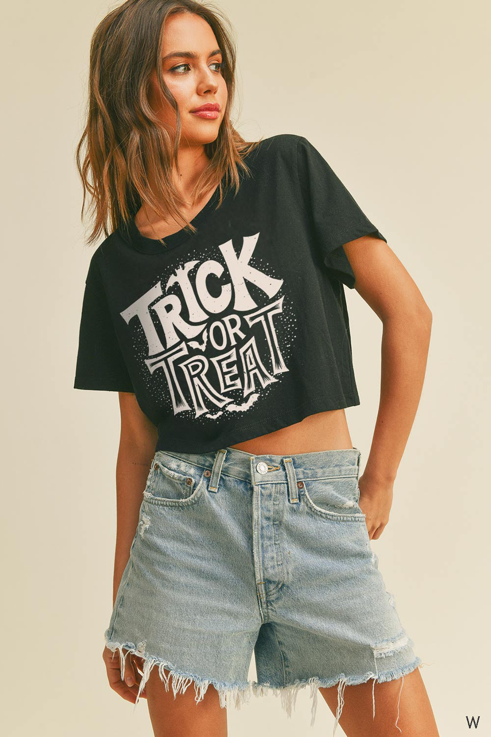 Trick of Treat Cropped Tee