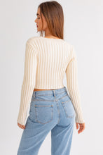 Terry Sweater-Cream