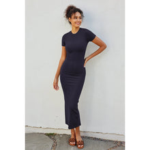 Jesse Midi Dress-Navy