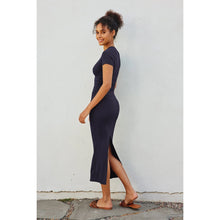 Jesse Midi Dress-Navy