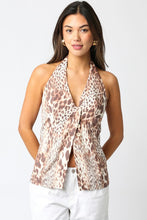 Kira Leopard Top