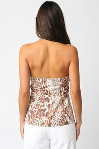 Kira Leopard Top