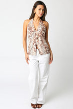 Kira Leopard Top
