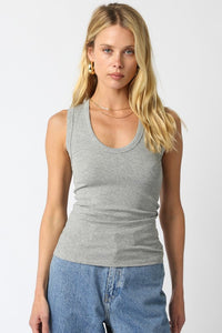 Kelsey Tank-Grey