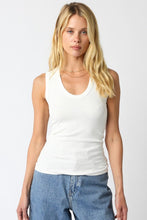 Kelsey Tank-White