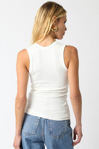 Kelsey Tank-White