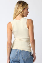 Kelsey Tank-Beige