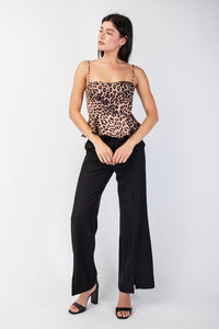 Katy Leopard Top