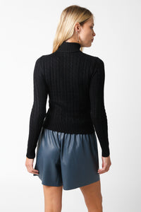 FINAL SALE Zetta Sweater-Black