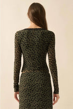 Lori Leopard Top