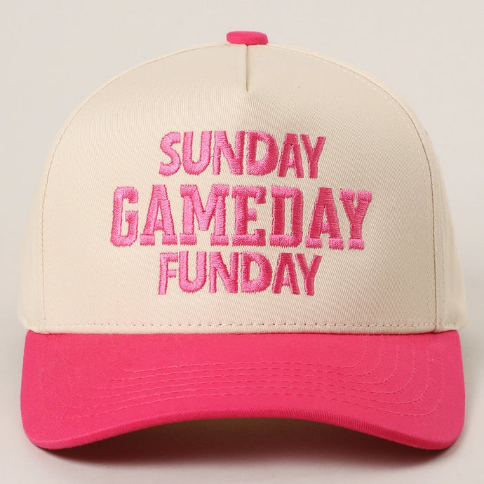Sunday Funday Hat-Pink