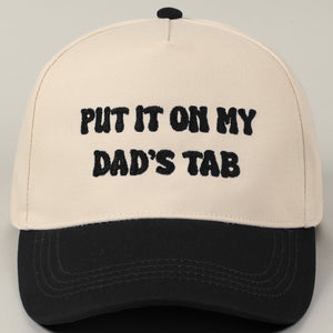 Dad’s Tab Hat-Black