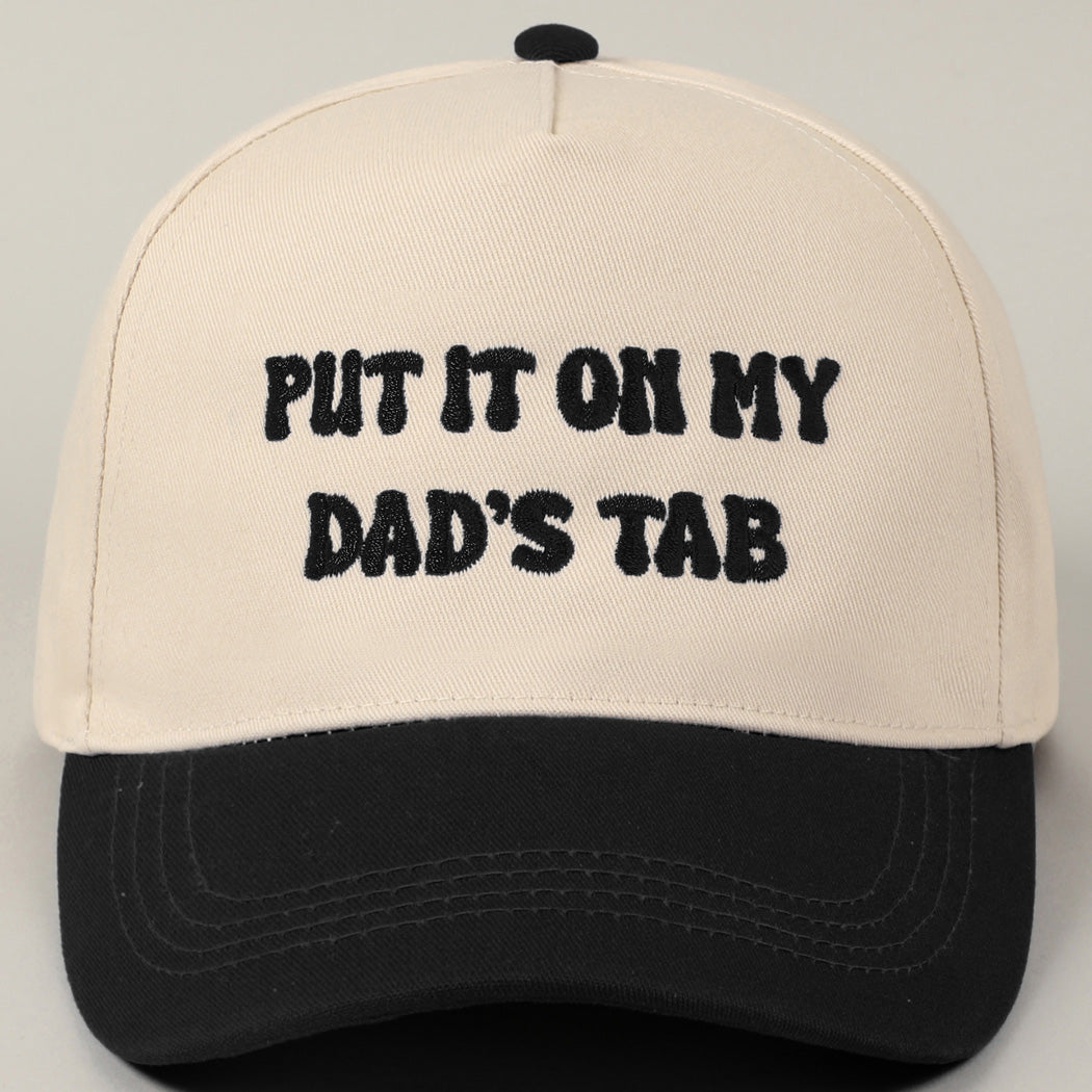 Dad’s Tab Hat-Black