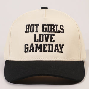 Hot Girls Hat-Black