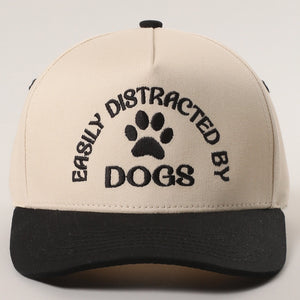 Easily Distracted Hat-Black