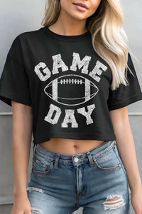 Game Day Cropped Tee