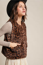 Loretta Leopard Vest