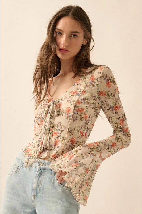 Malia Floral Top