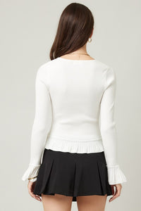Jessie Ruffle Top