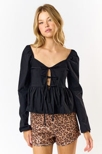 Hailey Top-Black