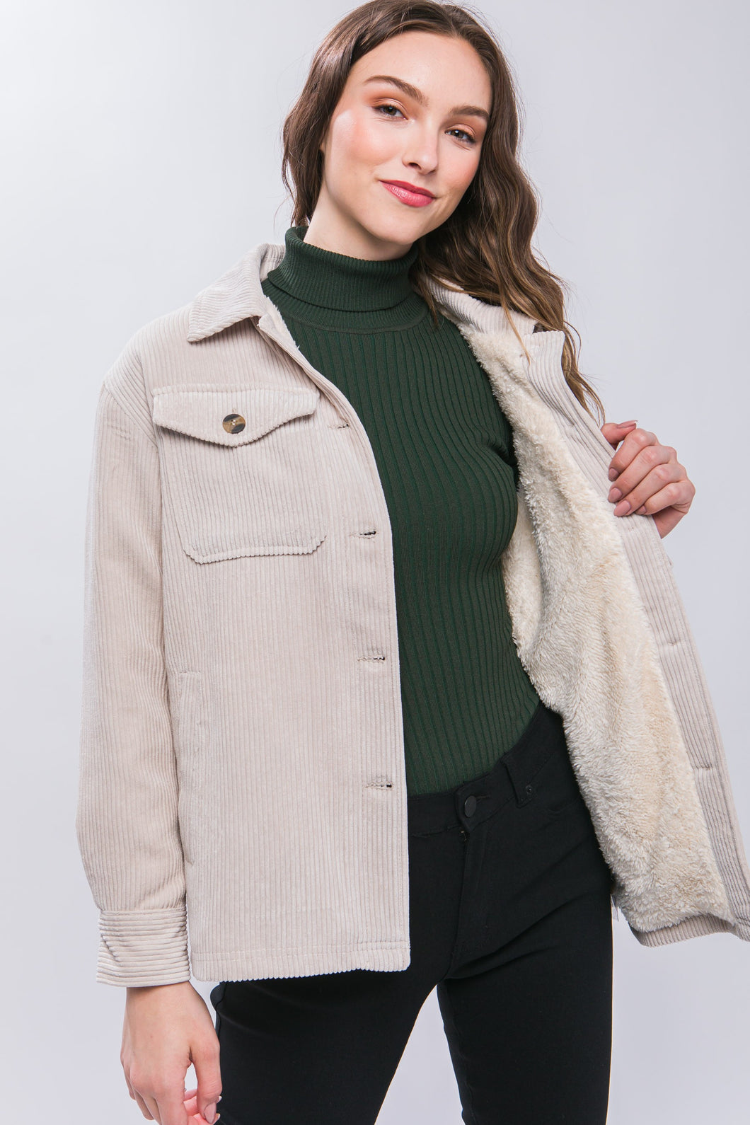 Lily Jacket-Beige