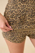 Mandy Leopard Skort