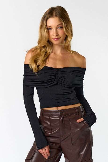 Katy Top-Black
