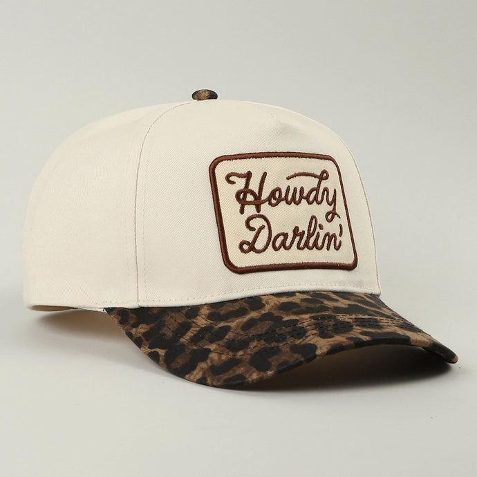 Howdy Darlin Hat-Leopard