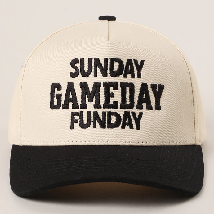 Sunday Funday Hat-Black