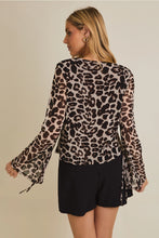 Bertha Leopard Blouse