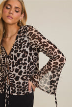 Bertha Leopard Blouse