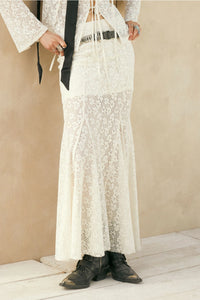 Junie Maxi Skirt-Cream