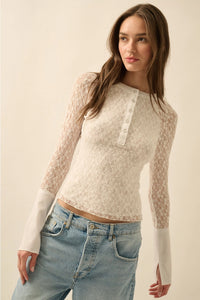 Trista Lace Top