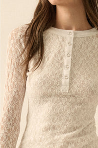 Trista Lace Top
