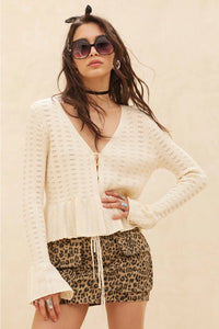 Cecelia Cardigan-Cream