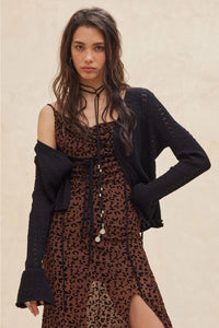 Cecelia Cardigan-Black