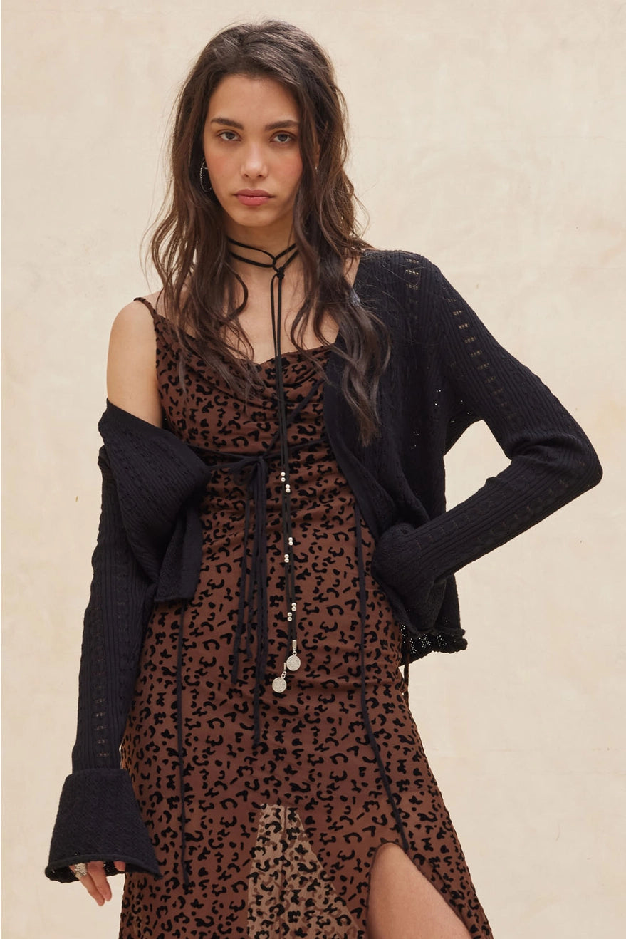 Cecelia Cardigan-Black