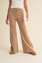 Wren Flared Pants-Mocha