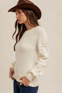 FINAL SALE Bailey Sweater-Ivory